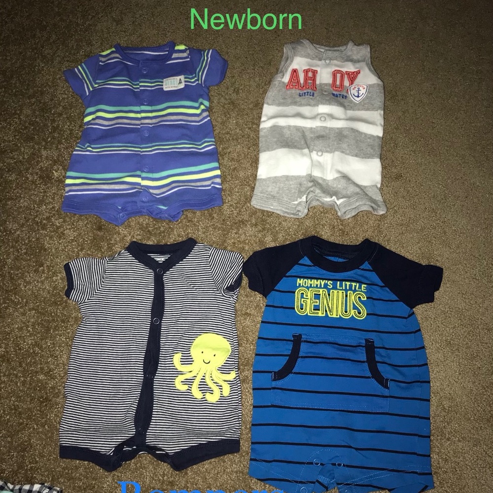 Newborn rompers